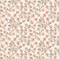 Обои Lutece Les Essentiels Винил на флизелине (0,53*10,05) Розовый/Бежевый, Цветы арт-51213603 — фото 1, Обои для стен