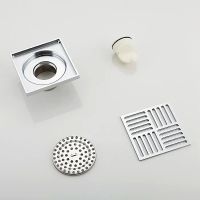 Душевой трап Gappo с решеткой Хром арт-G81051 — фото 6, Трапы для душа