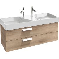 Тумба под раковину Jacob Delafon Rythmik 120 подвесная Квебекский дуб арт-EB1305-E10 — фото 1, Тумбы под раковину