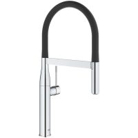 Смеситель для кухни Grohe Essence New Хром Черный арт-30294000 — фото 1, Смесители для кухни