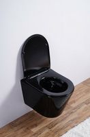 Унитаз Esbano Clavel подвесной Черный глянцевый с сиденьем Микролифт арт-ESUPCLAVB — фото 5, Подвесные унитазы