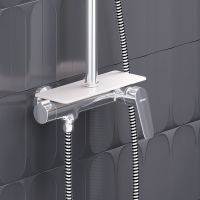 Душевая система Damixa Jupiter Хром арт-977780000 — фото 4, Душевые стойки