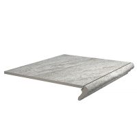Ступень фронтальная Kerama Marazzi Терраса серый противоскользящий SG158700N\GR 30х40,2 см арт-SG158700N\GR — фото 1, Ступени и клинкер