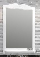 Зеркало Opadiris Тибет 75 Белое матовое арт-00-00002911 — фото 3, Зеркала в ванную комнату