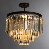 Люстра Divinare Nova Прозрачная Черная арт-3001/01 PL-9 — фото 4, Люстры