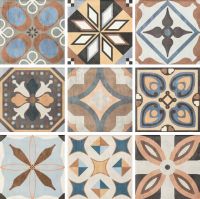 Керамогранит Sant Agostino Patchwork Colors Mix 20х20 см арт-5335884 — фото 1, Керамогранит