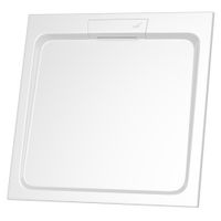 Душевой поддон квадратный RGW STA-01W 90x90, белый, арт-16330199-01 — фото 1, Душевые поддоны из искусственного камня