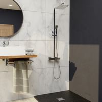 Товар: Душевая стойка RGW SP-22 Хром 120*26 Головной душ/Термостат (ручной душ) арт-21140122-01 - фото 2 Душевая стойка RGW SP-22 Хром 120*26 Головной душ/Термостат (ручной душ) арт-21140122-01 — фото 2, Душевые стойки