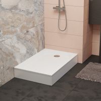 Душевой поддон  80*140*6 h3,5 IN STYLE /Прямоуг Ø90  (FW5-8 + сифон в компл.) арт-IN418381-11 — фото 1, Акриловые душевые поддоны