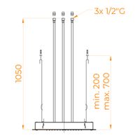 Товар: Верхний душ RGW SP-72(LED) Прямоугольник/Хром 70*38/Дождь, водопад, туман, возд.пузырьки арт-21140272-01 - фото 4 Верхний душ RGW SP-72(LED) Прямоугольник/Хром 70*38/Дождь, водопад, туман, возд.пузырьки арт-21140272-01 — фото 4, Верхние души