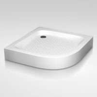 Душевой поддон INRAIN DX-8080R  Полукруг 80*80(+ сифон, стеллаж) арт-IN884081-41 — фото 1, Акриловые душевые поддоны