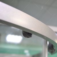 Душевая кабина RGW AN-208 1000x1000, полукруглая, раздвижные двери, профиль хром, стекло прозрачное, арт-381320800-12 — фото 11, Душевые кабины