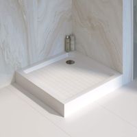 Товар: Душевой поддон квадратный RGW SMC-W 80x80, белый, арт-57350188-01 - фото 1 Душевой поддон квадратный RGW SMC-W 80x80, белый, арт-57350188-01 — фото 1, Стеклопластиковые душевые поддоны