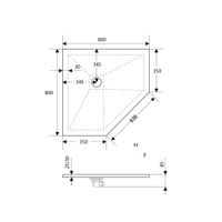Товар: Душевой поддон трапеция RGW ST/T-G 80x80, каменный, графит, арт-16155088-02 - фото 13 Душевой поддон трапеция RGW ST/T-G 80x80, каменный, графит, арт-16155088-02 — фото 13, Душевые поддоны из искусственного камня