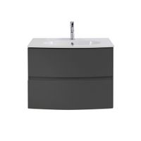 База под раковину с двумя выдвижными ящиками CEZARES ELETTRA Grafite арт-55522 — фото 1, Тумбы под раковину