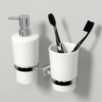 Товар: K- Держатель стакана и дозатора арт-28289 - фото 2 K- Держатель стакана и дозатора арт-28289 — фото 2, Дозаторы