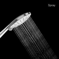 Товар: Ручной душ Milardo Ideal Spa 5F Хром арт-ILS5FCRM18 - фото 13 Ручной душ Milardo Ideal Spa 5F Хром арт-ILS5FCRM18 — фото 13, Лейки для душа