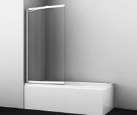 Main Стеклянная шторка на ванну арт-41S02-100 Fixed — фото 2, Шторки для ванной раздвижные