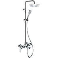 Душевая система Remer Energy Хром арт-EY34A8CPUFD25G — фото 1, Душевые стойки