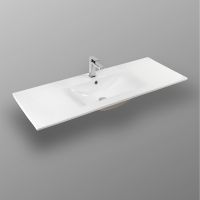 Раковина Bond 120 Белая глянцевая арт-S05-1200 — фото 4, Раковины встраиваемые сверху