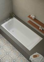 Чугунная ванна Creto Flight 170x75 без антискользящего покрытия арт-27-1175 — фото 4, Чугунные ванны