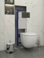 Клавиша смыва Maretti Umbria Черная матовая арт-AC12UM-560 — фото 4, Кнопки смыва