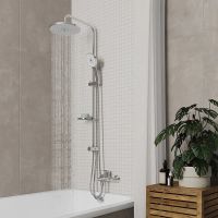 Душевая система Milardo Ideal Spa Хром арт-ILSSB3FM76 — фото 2, Душевые стойки