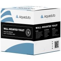 Унитаз Aqueduto Ovo Торнадо подвесной Белый глянцевый с сиденьем Микролифт арт-OVOT0110 — фото 7, Подвесные унитазы