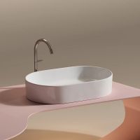 Раковина-чаша Ceramicanova Element 61 Белая глянцевая арт-CN6048 — фото 12, Раковины накладные