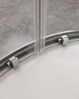 Товар: Душевой уголок CEZARES арт-MOLVENO-R-2-80-C-Cr-IV - фото 5 Душевой уголок CEZARES арт-MOLVENO-R-2-80-C-Cr-IV — фото 5, Душевые уголки четверть круга