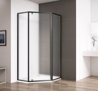 Товар: Душевой уголок CEZARES арт-ECO-O-P-1-90-P-NERO - фото 1 Душевой уголок CEZARES арт-ECO-O-P-1-90-P-NERO — фото 1, Душевые уголки трапеция