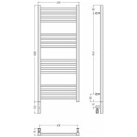 Товар: Электрический полотенцесушитель Сунержа Модус 3.0 1000x400 L Хром арт-00-5700-1040 - фото 4 Электрический полотенцесушитель Сунержа Модус 3.0 1000x400 L Хром арт-00-5700-1040 — фото 4, Электрические полотенцесушители