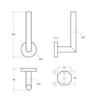 Держатель для туалетной бумаги CEZARES арт-RELAX-PHV-01 — фото 2, Держатели туалетной бумаги