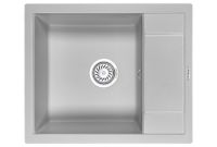 Granula-, кухонная мойка, кварц арт-6002, СЛАНЕЦ — фото 1, Кухонные мойки