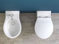 Унитаз Hatria Le Fiabe Y1CD подвесной без сиденья арт-Y1CD01 — фото 2, Подвесные унитазы