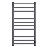 Полотенцесушитель электрический Point Меркурий П9 500x1000 с полкой, диммер справа, графи арт-PN83850PGR — фото 1, Электрические полотенцесушители