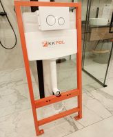 Клавиша смыва KK POL M11 V1 Белая Хром арт-SPP/114/0/K — фото 3, Кнопки смыва