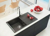 Кухонная мойка Polygran GALS-860 (№16 Черный) арт-408005 — фото 1, Кухонные мойки