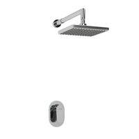 Встраиваемый комплект для душа с верхней душевой насадкой арт-A12028 — фото 3, Встраиваемые душевые комплекты