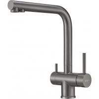 Смеситель для кухни Milacio Ultra Вороненая сталь арт-MCU.558.GM — фото 7, Смесители для кухни