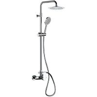 Душевая система Remer Energy Хром арт-EY37A8MPUFM25G — фото 1, Душевые стойки