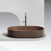 Раковина-чаша Ceramicanova Element 61 Темно-коричневая матовая арт-CN6048MDB — фото 12, Раковины накладные