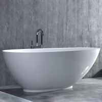 Ванна из искусственного камня Salini Paola 172х82 Белая матовая арт-101512SM — фото 8, Ванны из искусственного камня