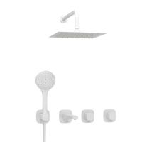 Встраиваемый комплект для ванны с верхней душевой насадкой, лейкой арт-A9551.267.316.146.254.328.156.155 — фото 4, Встраиваемые душевые комплекты