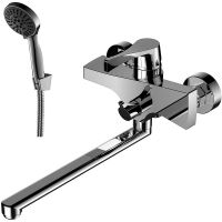 Смеситель для ванны Rossinka универсальный Хром арт-RS34-32 — фото 1, Смеситель для ванны