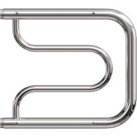 Водяной полотенцесушитель Point Фокстрот 320x400 с полкой Хром арт-PN21334P — фото 1, Водяные полотенцесушители