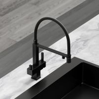 Смеситель для кухни Sancos Moro Черный матовый арт-SC4006MB — фото 4, Смесители для кухни