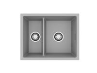 Мойка для кухни ALVEUS OMNI 50 GRANITAL CONCRETE-G81 550x450x198 с сифоном 1150202 арт-1150066.0 — фото 1, Кухонные мойки