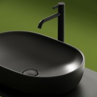 Раковина-чаша Ceramicanova Element 60 Темный антрацит матовый арт-CN6047MDH — фото 4, Раковины накладные