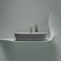 Раковина-чаша Ceramicanova Element 60 Серая матовая арт-CN6049MSG — фото 12, Раковины накладные